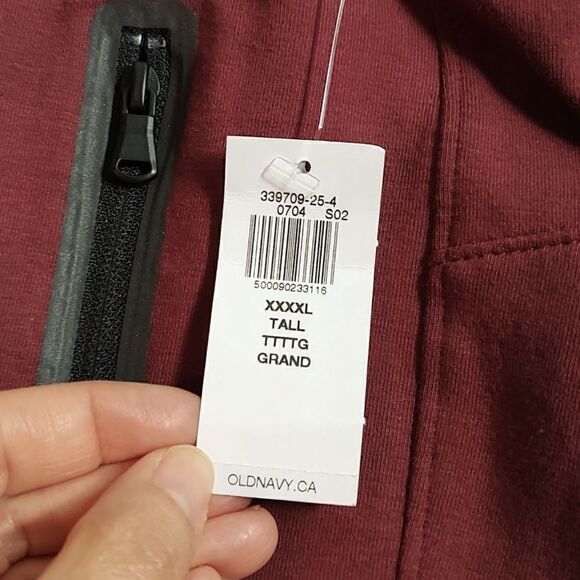 New With Tag Old Navy Size XXXXL Tall Dynamic Fleece Jogger Sweatpants For Men - Picture 9 of 9